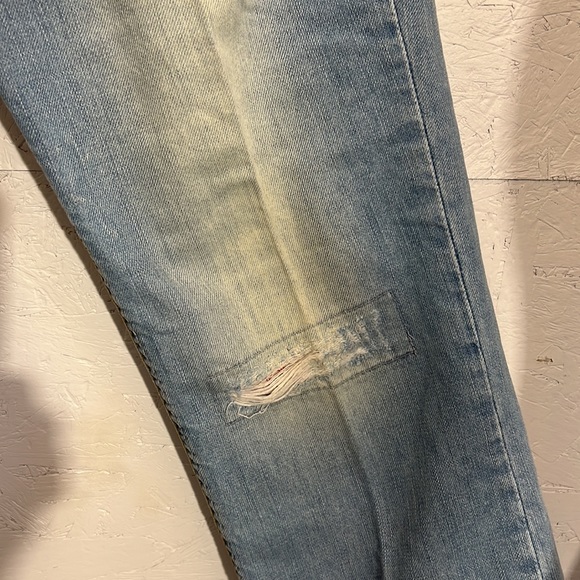 TRF Zara light washed straight cropped jeans. - Picture 5 of 14
